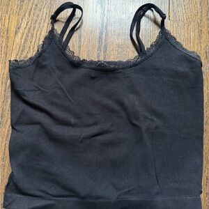 Forever 21 Black Lace Detail Cami